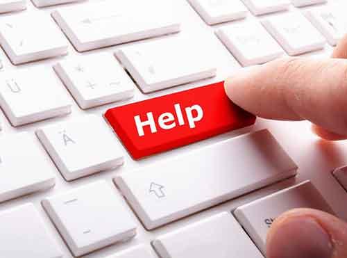 How can I help people online in need?