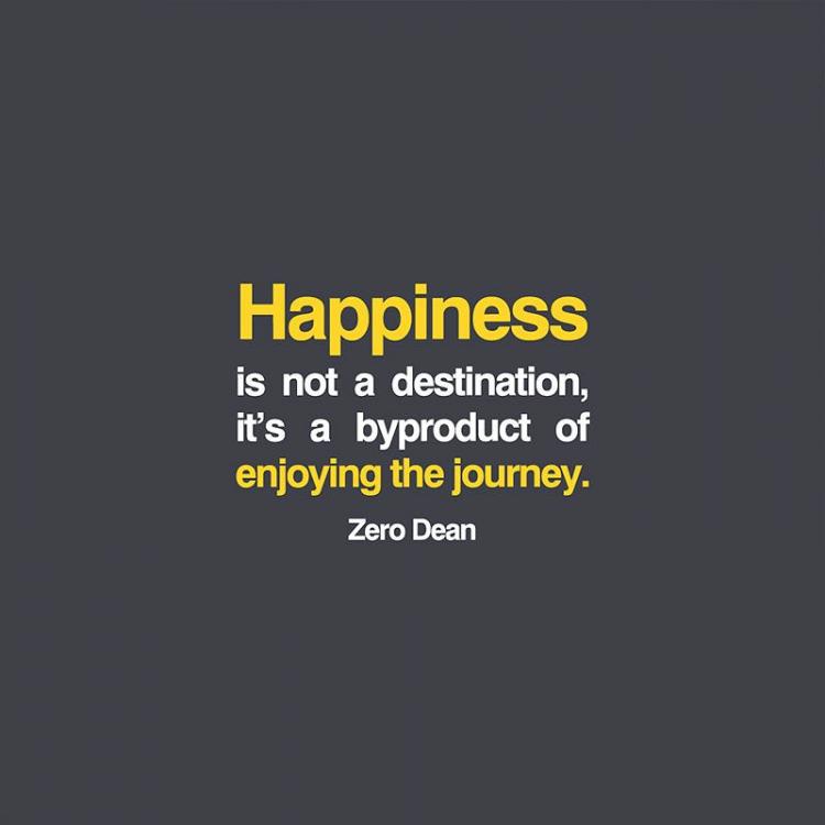 Not being able to enjoy yourself and feeling unhappy