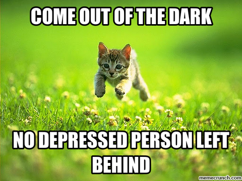 Who can I talk to about my depression online?