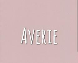 User Profile: Averies